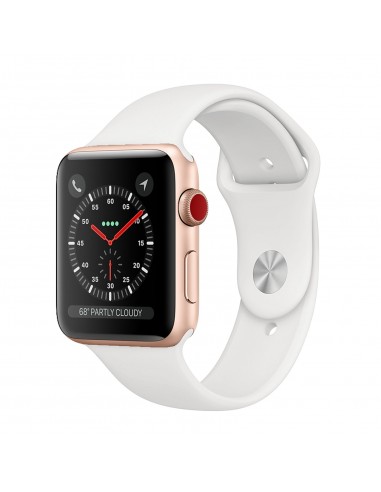 Apple Watch Series 3 Aluminium 42mm - Or - Bon état le des métaux précieux