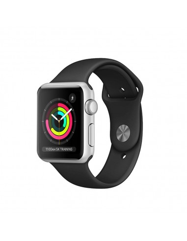 Apple Watch Series 3 Aluminium 42mm - Argent - Bon état de l' environnement