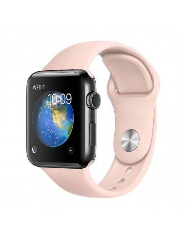 Apple Watch Series 3 Acier Inoxydable 42mm - Noir - Bon état 50% de réduction en Octobre 2024