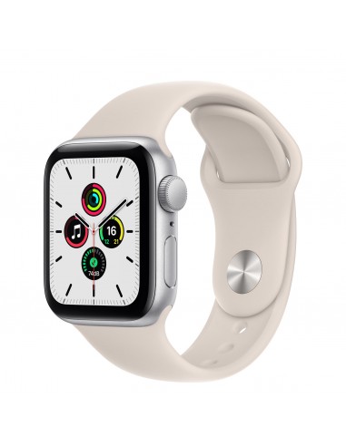 Apple Watch Series SE 40mm - Argent Les magasins à Paris