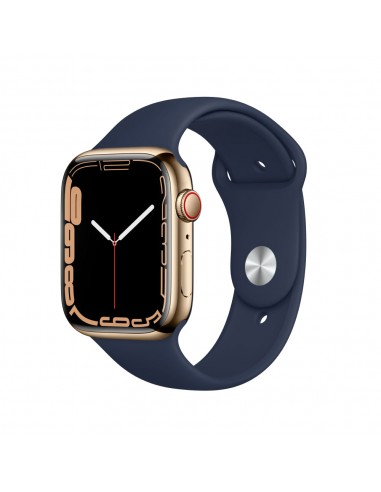 Apple Watch Series 7 Boîtier en acier inoxydable 45mm - Or acheter en ligne